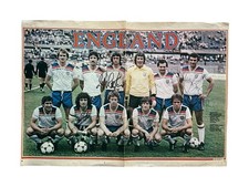 England 1980 Euros Team Group