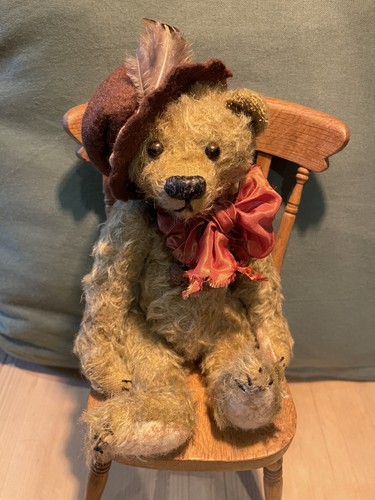 Handmade mohair artist bear - mohair,