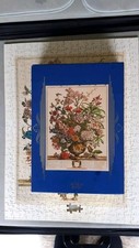 Optimago 475 Piece  Wooden Jigsaw Puzzle - No 7 Furber Flower Engravings