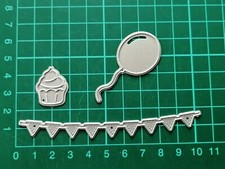 3 Celebration Dies Bunting