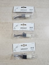 3x Ikea Groggy Pourer Slow Flow Liquor Spirit Bottle Bar Pour Cocktail Drink