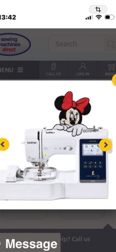 Brother innovis m240ed disney - m240ed,