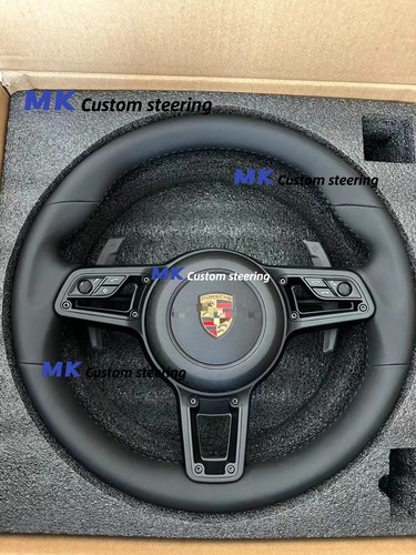 Porsche leather steering - porsche, wheel
