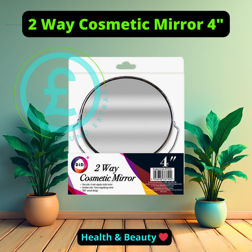 Way cosmetic mirror - 4, inch