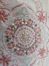 BHS Jewelled And Beaded Lilac Single Duvet Cover.