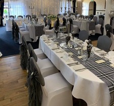 100x GREY / SILVER CHIFFON