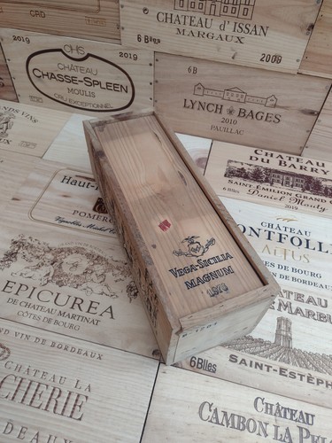 Wooden wine box - wooden,
