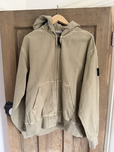 Stone island hooded canvas - island,