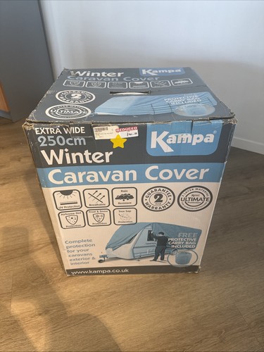 Winter caravan cover - winter,