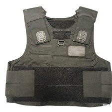 Mehler Body Armour Cover Vest Dual Purpose Ex Police Tactical Black Klickfast