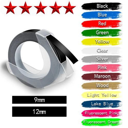 Dymo 9mm embossing tape - embossing,