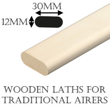 Wooden laths for traditional - laths,