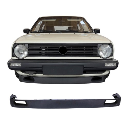 Front bumper spoiler - front, lip
