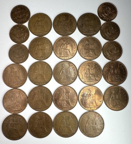 British pre decimal coins - 26, pre-decimal