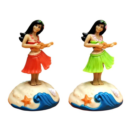 Hawaiian dancer dashboard - hawaiian,