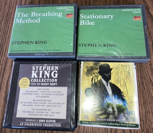 Stephen king audio book lot - king,