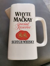 Whyte & Mackay Scotch Whisky Mancave Ceramic Jug 