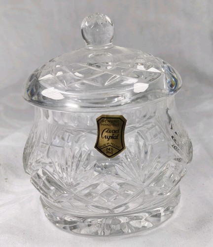 Vintage lead crystal cut glass - vintage,