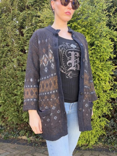 Vintage 1980s mohair cardigan - vintage,