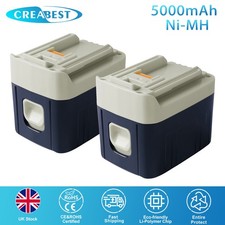 2x Battery For Makita BHP460 B2417 B2420 B2430 BH2433 193127-4 5000mAh 24V Ni-MH
