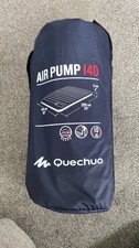 Decathlon Quechua Double Air Bed Mattress 140cm x 200cm with Pump