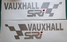 VAUXHALL SRi FLAG Vinyl Decal