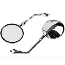 Side Chrome Rear View Mirrors