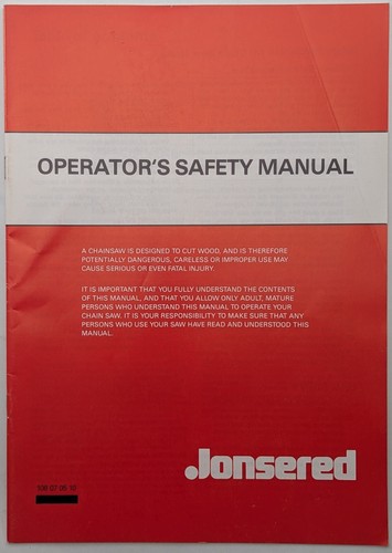 Vintage jonsereds chainsaw - jonsereds,