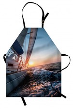 Fishing Apron Sail Boat on Sea