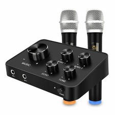 Karaoke microphone mixer - microphone,