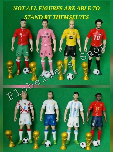 8pcs football star action - 8pcs,