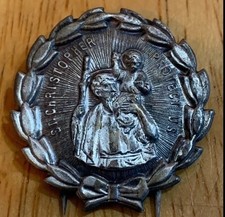 Vintage St Christopher Visor