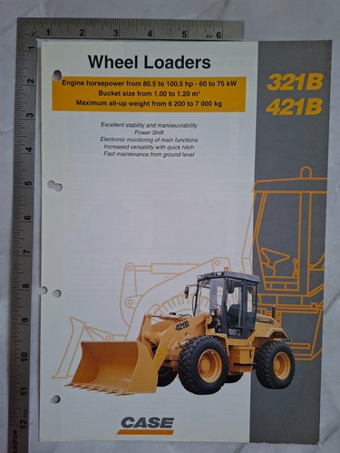 Case wheel loaders 321b 421b - case,