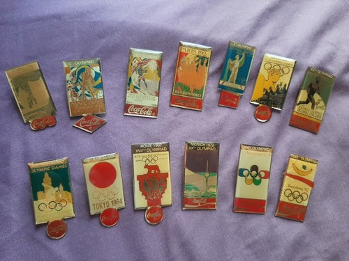 Vintage coca cola - cola, olympic