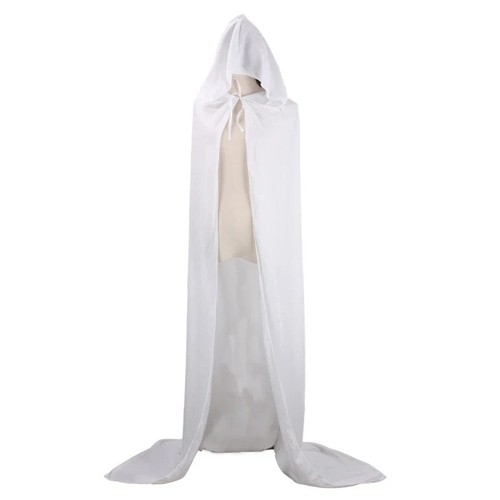 Velvet hooded cloak cape - velvet,