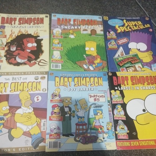 Simpsons comics and - and, more