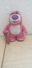 Pixar Toy Story Lots-o-huggin Bear Plush 7" Soft Toy With Walking Stick