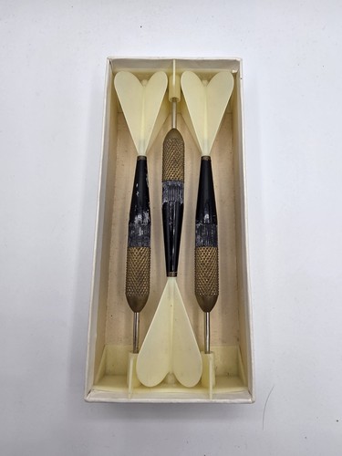 Vintage dorwin brass darts set - vintage,