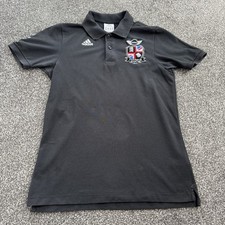 ADIDAS Team GB MINI Olympic Polo Shirt Black S Climalite London 2012 Partner