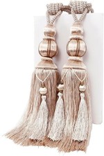 1 Pair Curtain Tie Backs Rope