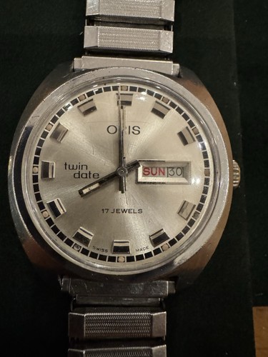 Vintage oris twin - –, in