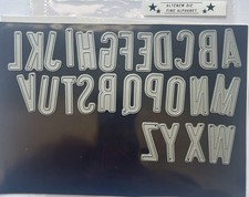 Altenew Fine Alphabet Die