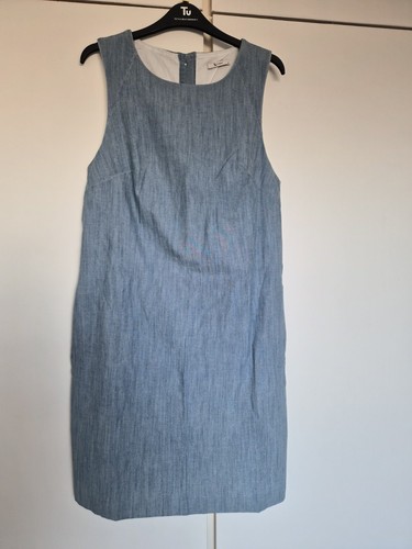Woman blue denim - blue, dress
