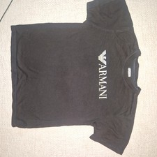 Boys Designer T shirts X 2 Bundle BURBERRY, ARMANI