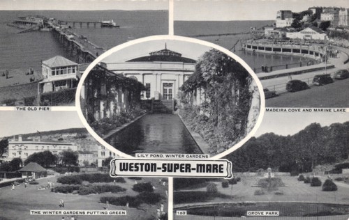 Postcard weston super mare - postcard, weston-super-mare