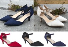 New Ladies Low Kitten Heel