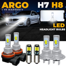 Fits Bmw 3 Series F30 F31 Led Headlight White 6000k Fog Side Light Bulbs 2011-15