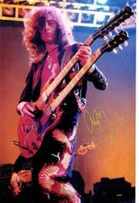 Jimmy Page Led Zep signed