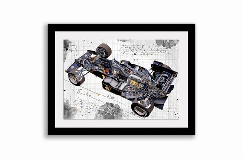 Line tech drawing lotus 95t - lotus,