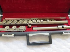 Vintage Pearl Silver Open Hole Flute NC-96 Made in Japan 12274